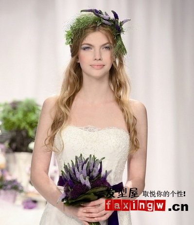 最新新娘髮型圖片浪漫2012年冬末春將來之際
