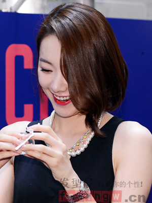 蘇怡賢氣質韓式短髮   30歲女人必學的減齡髮型