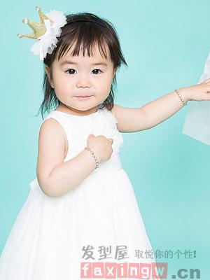 1歲女嬰髮型圖片可愛短髮魅力