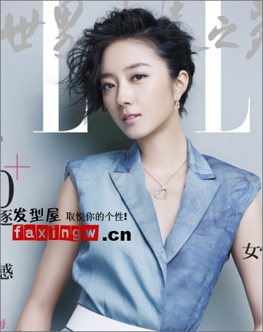 桂綸鎂登《Elle》4月號封面 個性花輪頭髮型慵懶浪漫