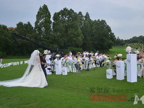 富二代歌手陳慶聰奢華婚禮現場曝光 唯美婚紗照髮型搶先看