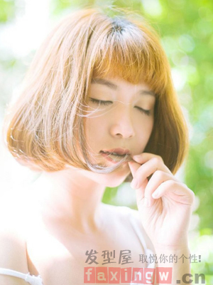 日系清純森女髮型圖片  甜美氣質最養眼