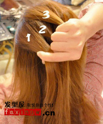 2012年流行蜈蚣辮編法 簡單韓式編髮教程打造優雅氣質美人