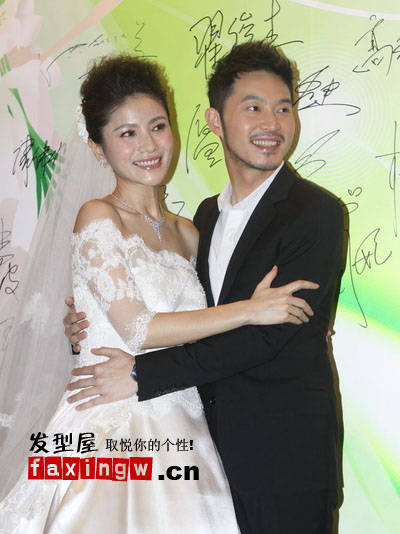 2011大婚女星婚紗髮型圖片