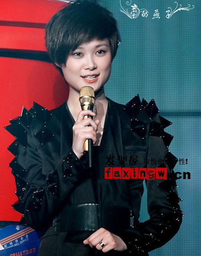  李宇春2012跨年演唱會彩排帥氣短髮欣賞